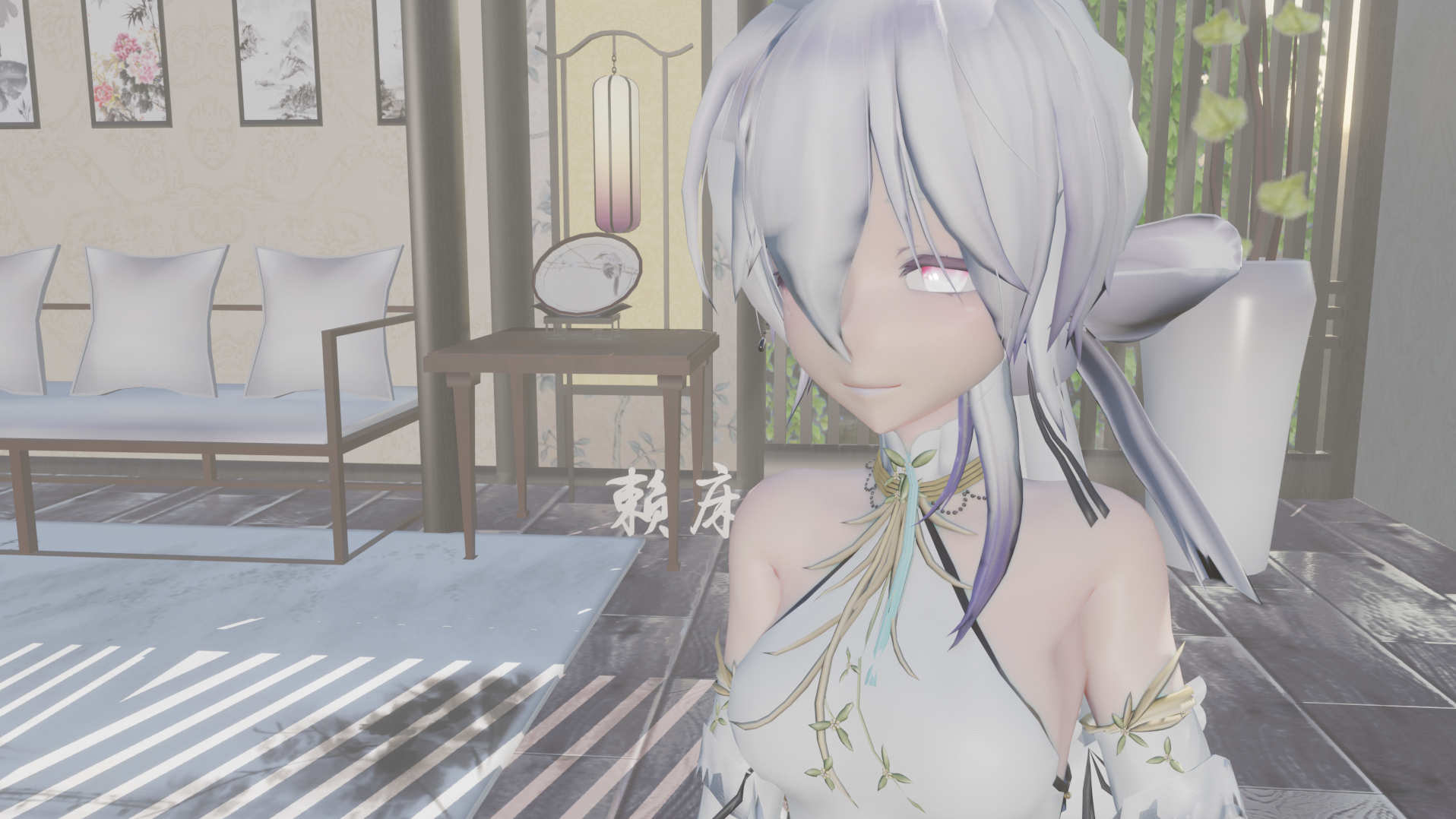 【MMD/弱音】风月舞蹈布料模拟得很糟糕